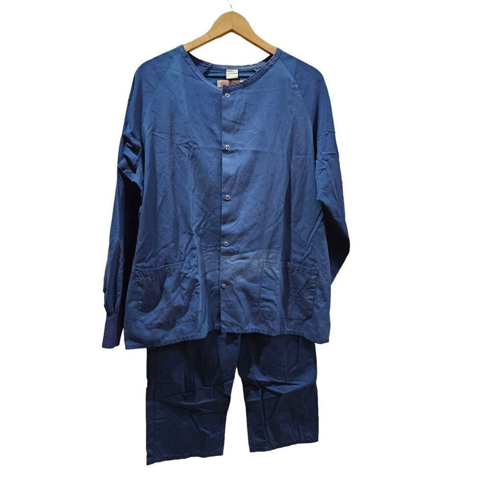 Fashion Seal M scrub Set 82 dark blue